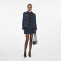 Navy Suede Jacket