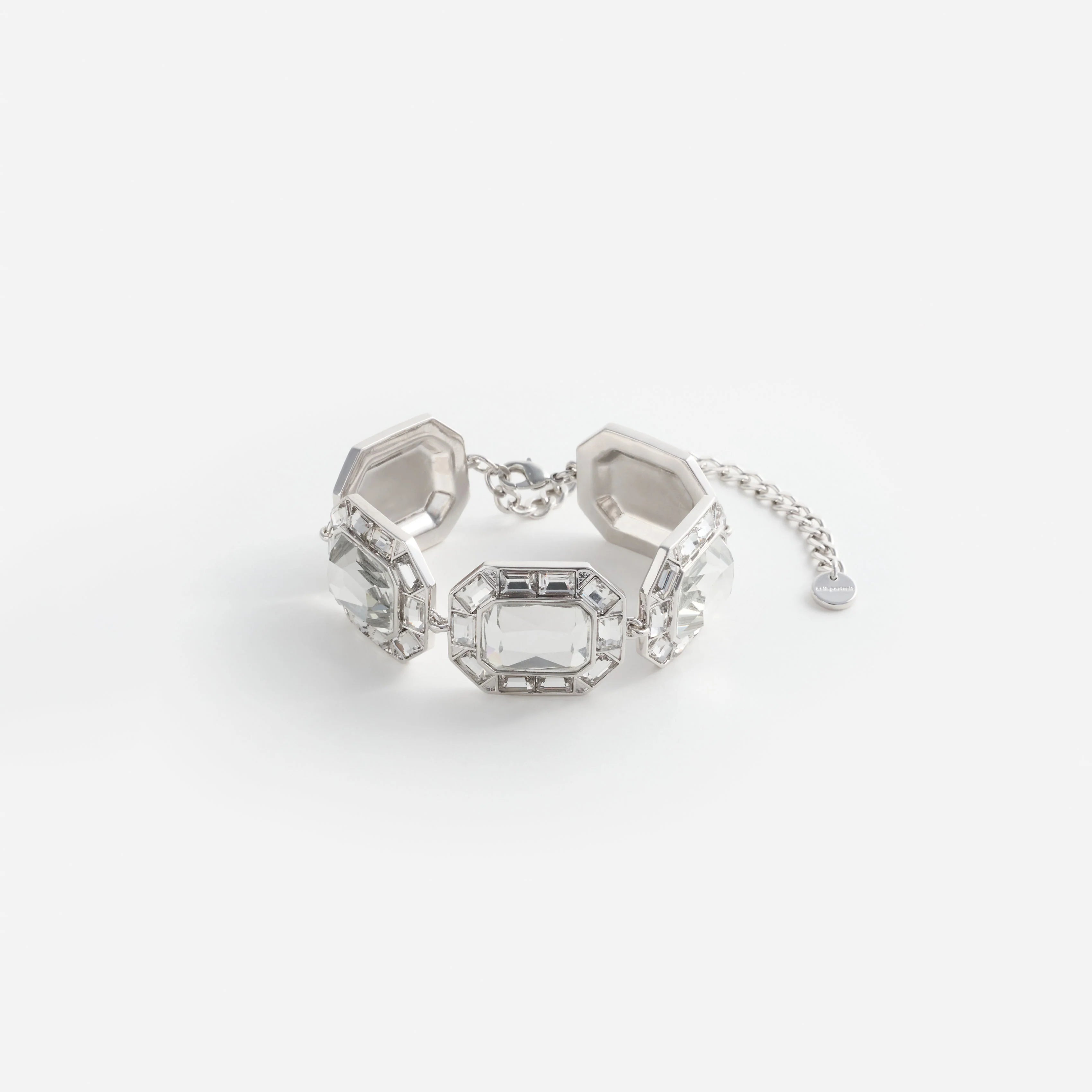 Silver Crystal Bracelet