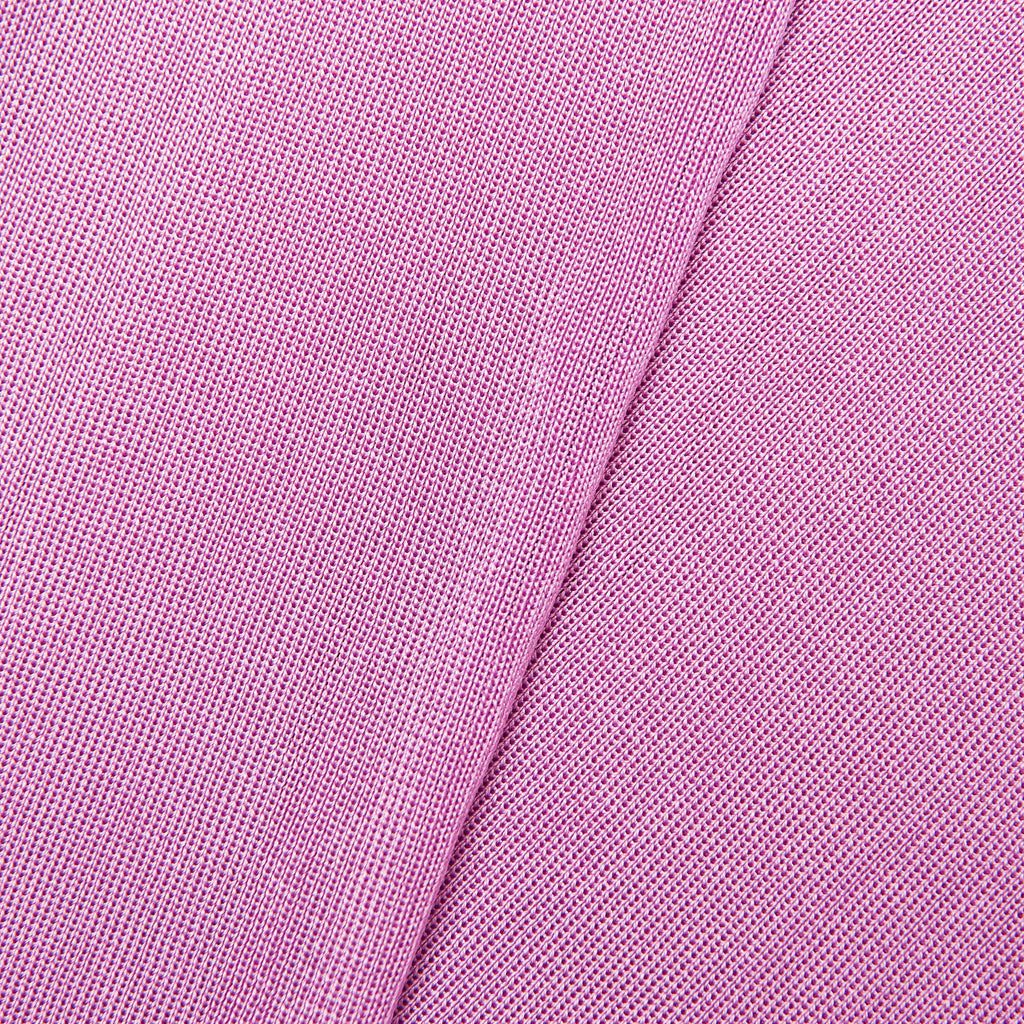 Pink Viscose Knit Maxi Dress