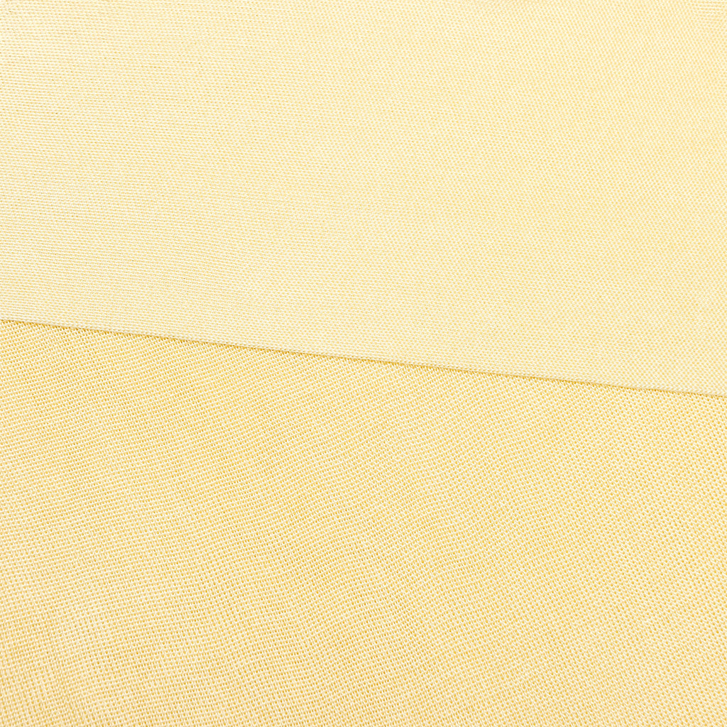 Yellow Viscose Knit Scarf Maxi Dress