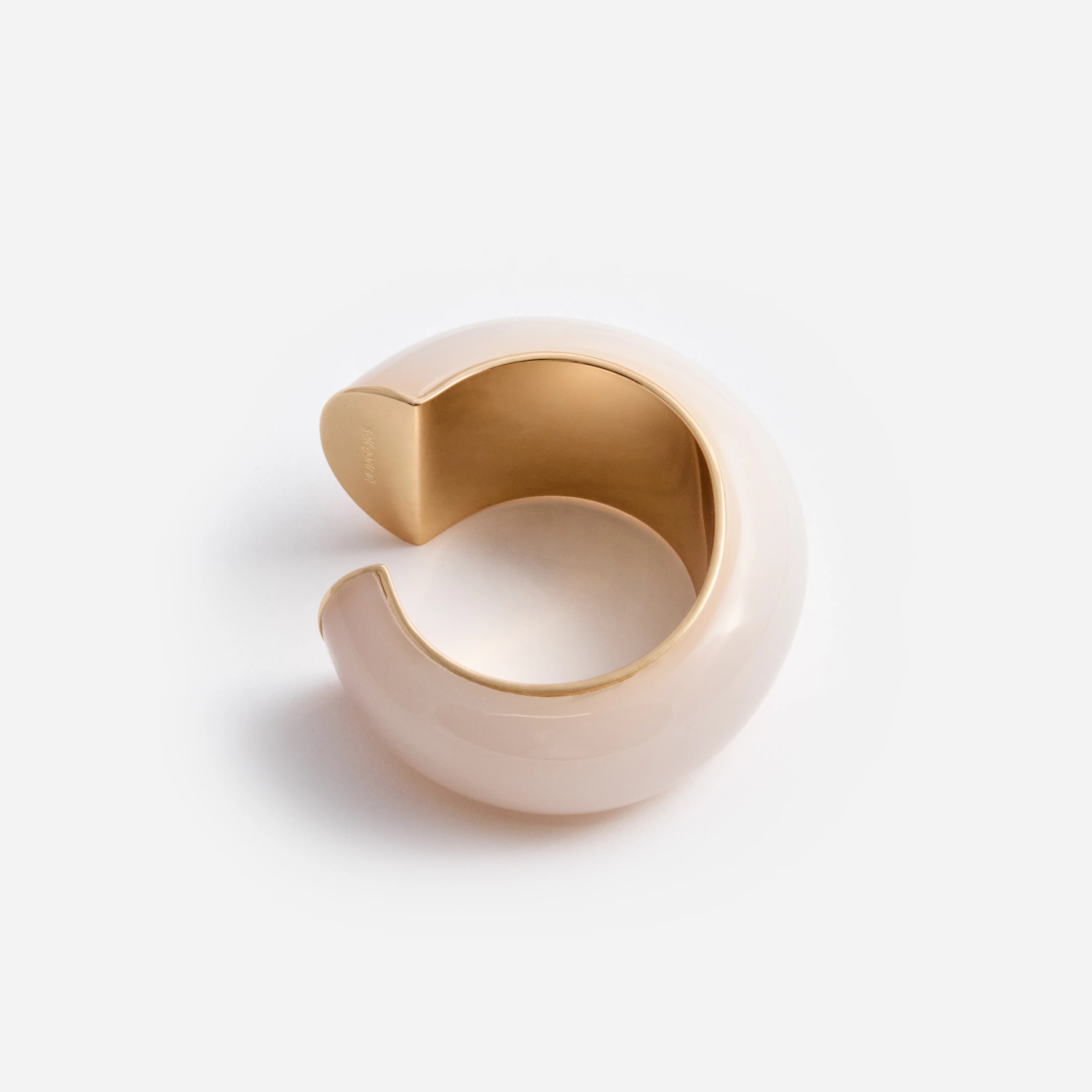 Cream Resin Cuff