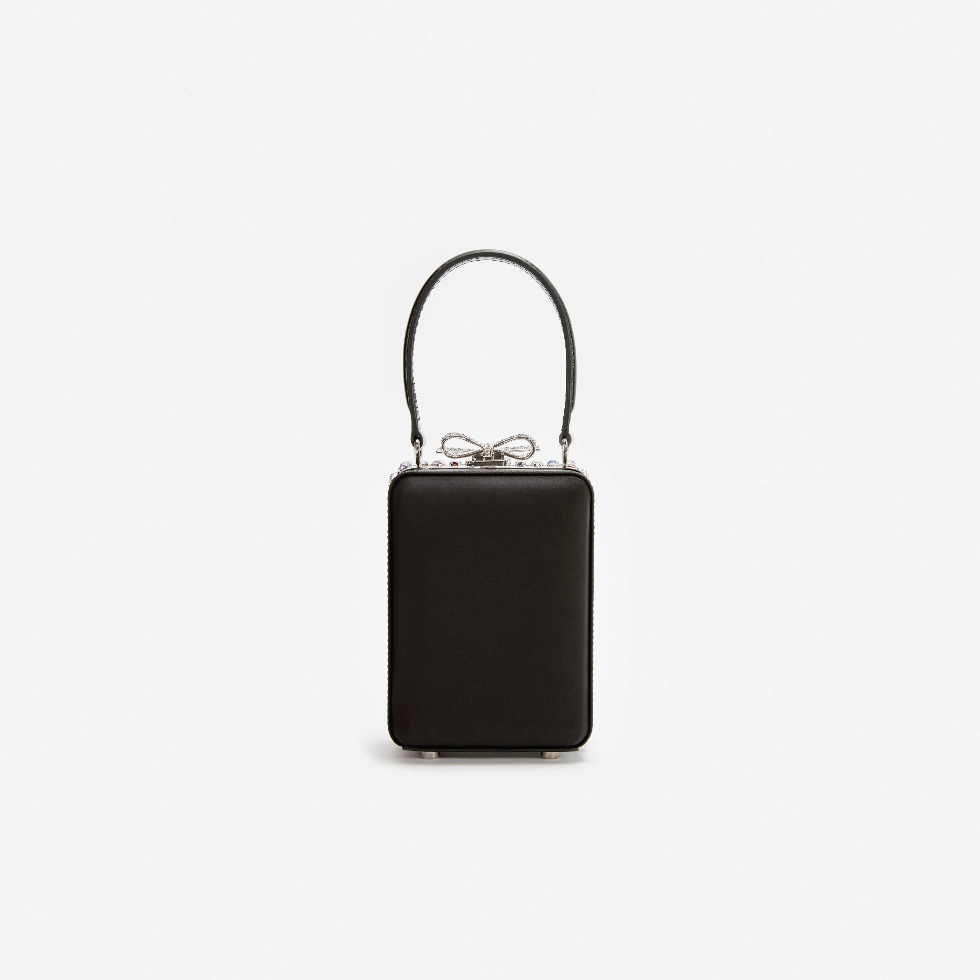 Multi Crystal Chainmail Micro Bag