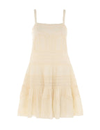 Halliday Lace Trim Short Dress