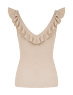 Halliday Frill V-Neck Top