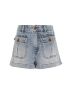 Denim Mini Short