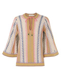 August Embroidered Top