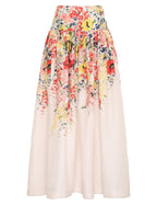 Alight Basque Midi Skirt