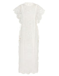 Alight Draw Waist Midi Dress