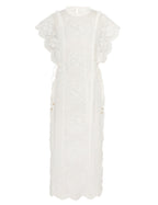 Alight Draw Waist Midi Dress