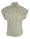 August Denim Utility Shirt