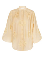 Acadian Embroidered Blouse