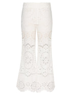 Lexi Embroidered Flare Pant