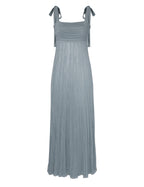 Waverly Metallic Tie Dress