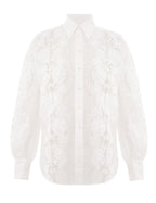 Halliday Lace Flower Shirt
