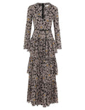Ottie Tiered Midi Dress