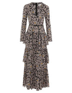 Ottie Tiered Midi Dress