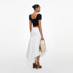 Black Crochet Knit Crop Top