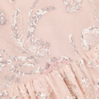 Pink Sequin Embellished Dress