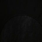 Black Racer Back Viscose Knit Maxi Dress