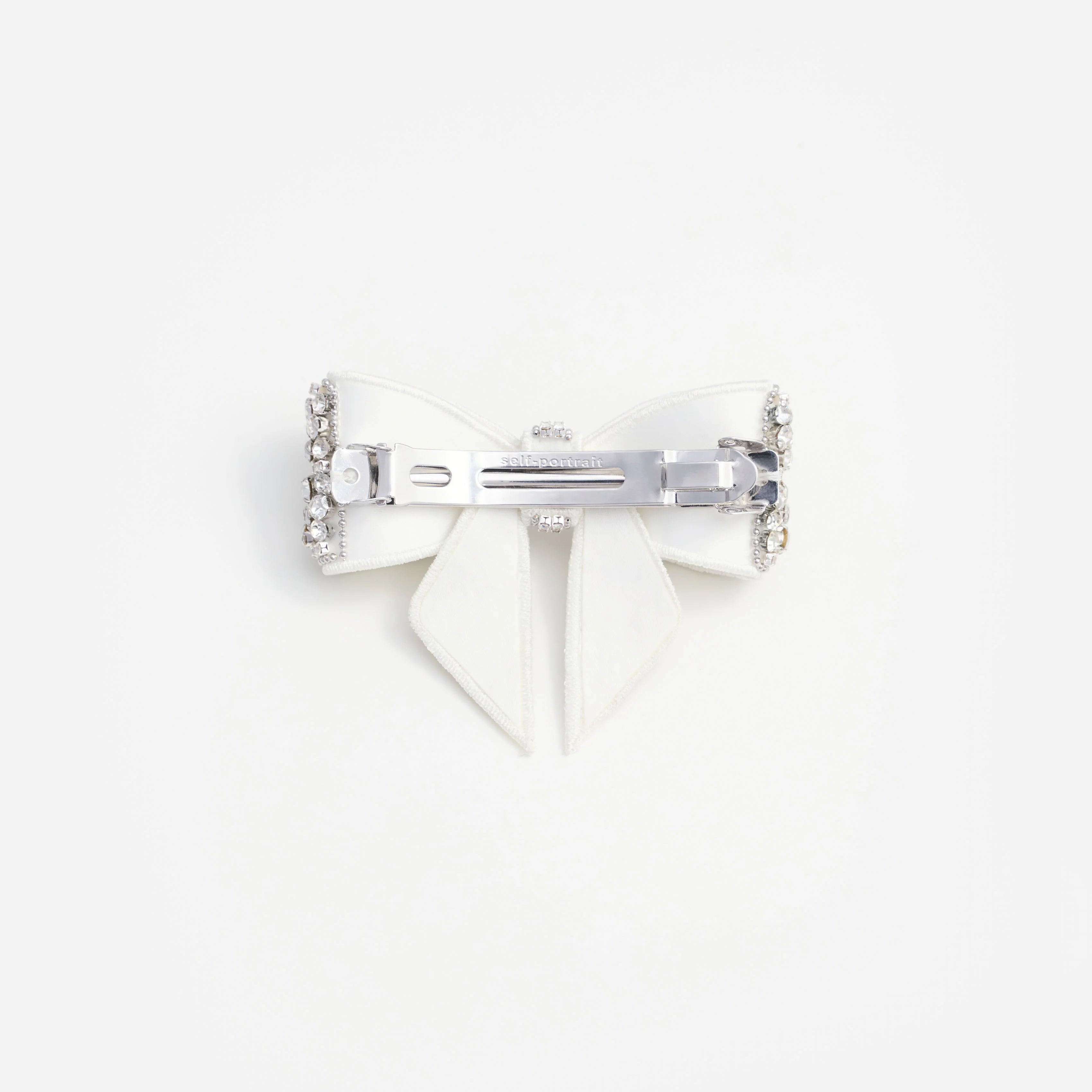 Crystal Embellished Bow Hairclip