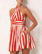 Alight Halter Mini Dress