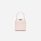 Pink Leather Micro Bag