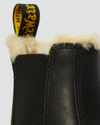 2976 Leonore Faux Fur Lined Burnished Chelsea Boots