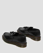 Adrian Yellow Stitch Smooth Leather Tassle Loafers