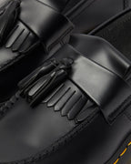 Adrian Yellow Stitch Smooth Leather Tassle Loafers