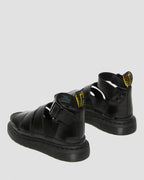 CLARISSA II LEATHER STRAP SANDALS