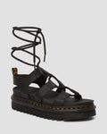 Nartilla Hydro Leather Lace Up Gladiator Sandals