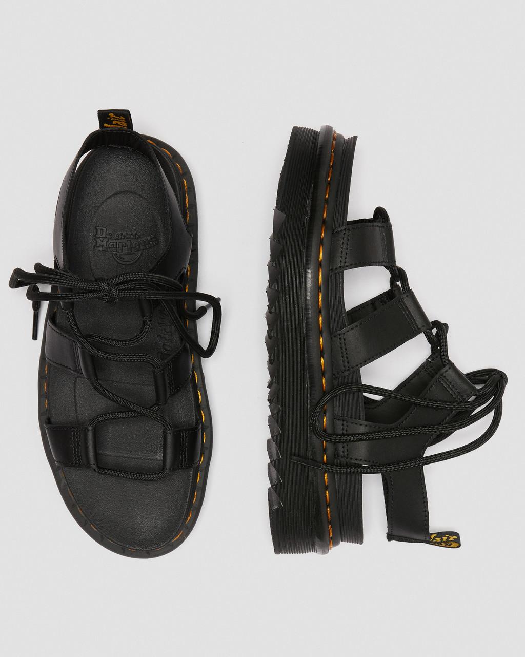 Nartilla Hydro Leather Lace Up Gladiator Sandals