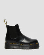 2976 Quad Smooth Leather Platform Chelsea Boots