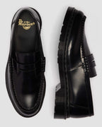 PENTON MONOCHROME SMOOTH LEATHER LOAFERS