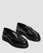 PENTON MONOCHROME SMOOTH LEATHER LOAFERS