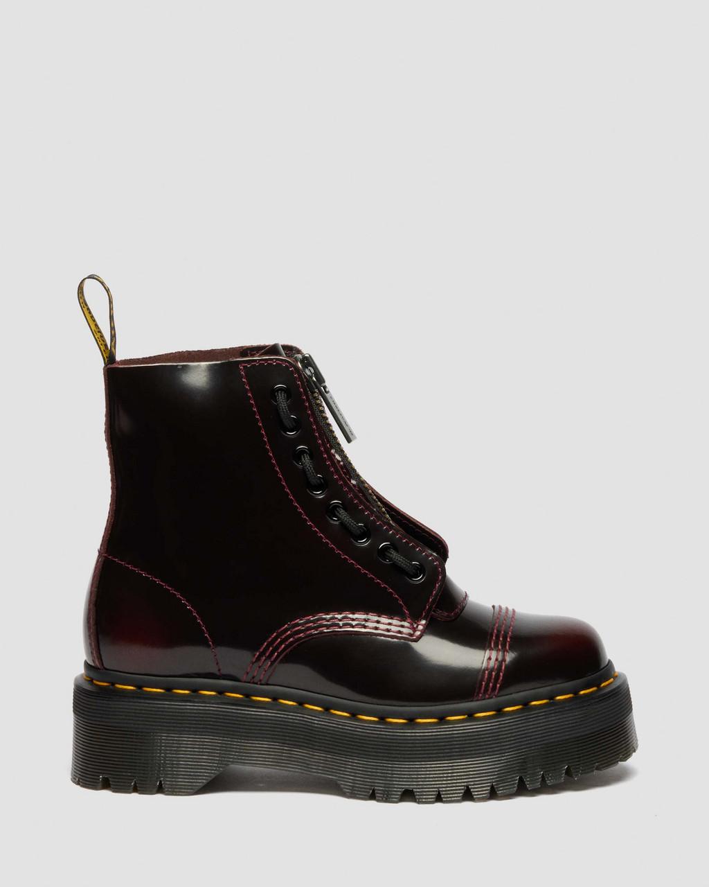 Sinclair Arcadia Leather Platform Boots