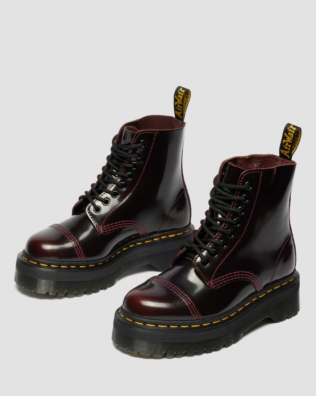 Sinclair Arcadia Leather Platform Boots