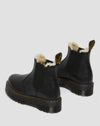 2976 Quad Fur Lined Platform Chelsea Boots