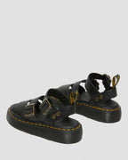 Gryphon Quad Leather Platform Sandals