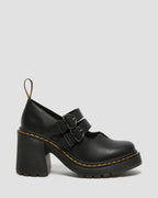 Eviee Sendal Leather Heeled Mary Jane Shoes