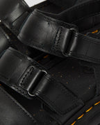 Ricki Nappa Lux Leather 3-Strap Platform Sandals