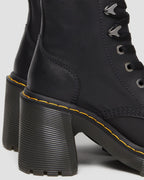 Jesy Sendal Leather Heels Black