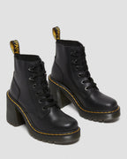 Jesy Sendal Leather Heels Black