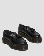 Adrian Quad Leather Platform Tassle Loafers