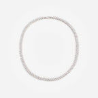 Silver Crystal Necklace