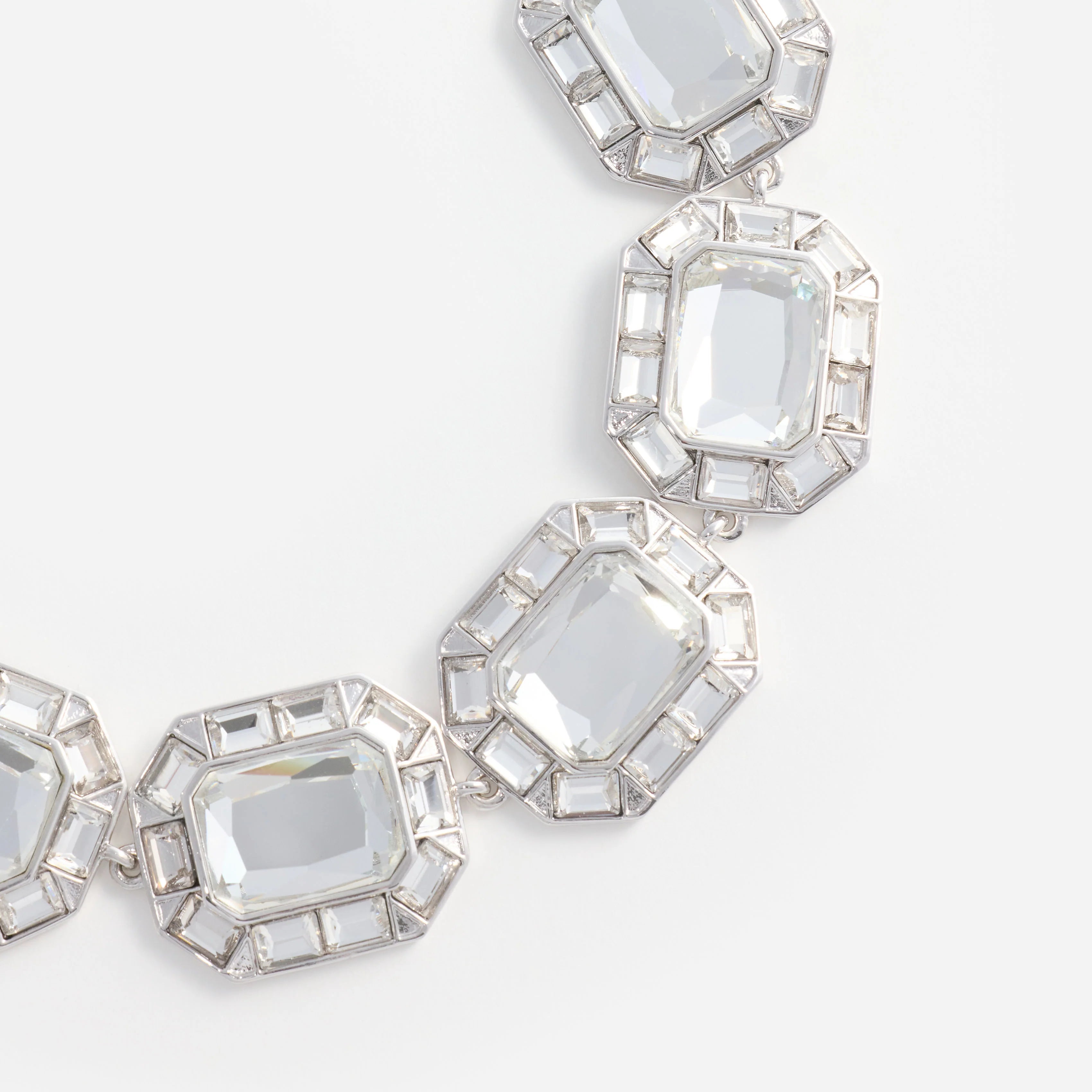 Silver Crystal Bracelet