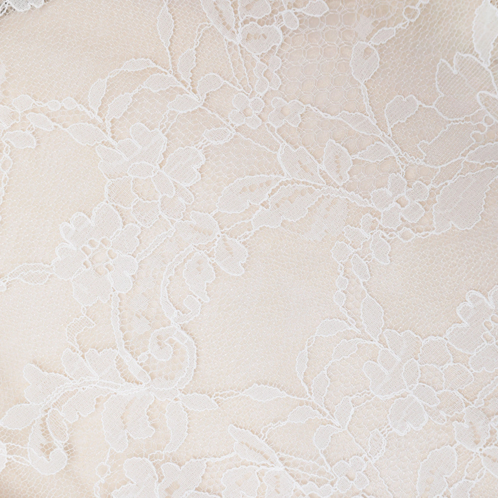 White Lace Scoop Back Maxi Dress