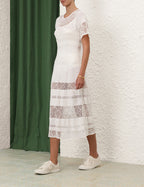 Ottie Crochet Dress