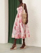 Waverly Corset Midi Dress