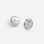 Small Crystal Pearl Earrings